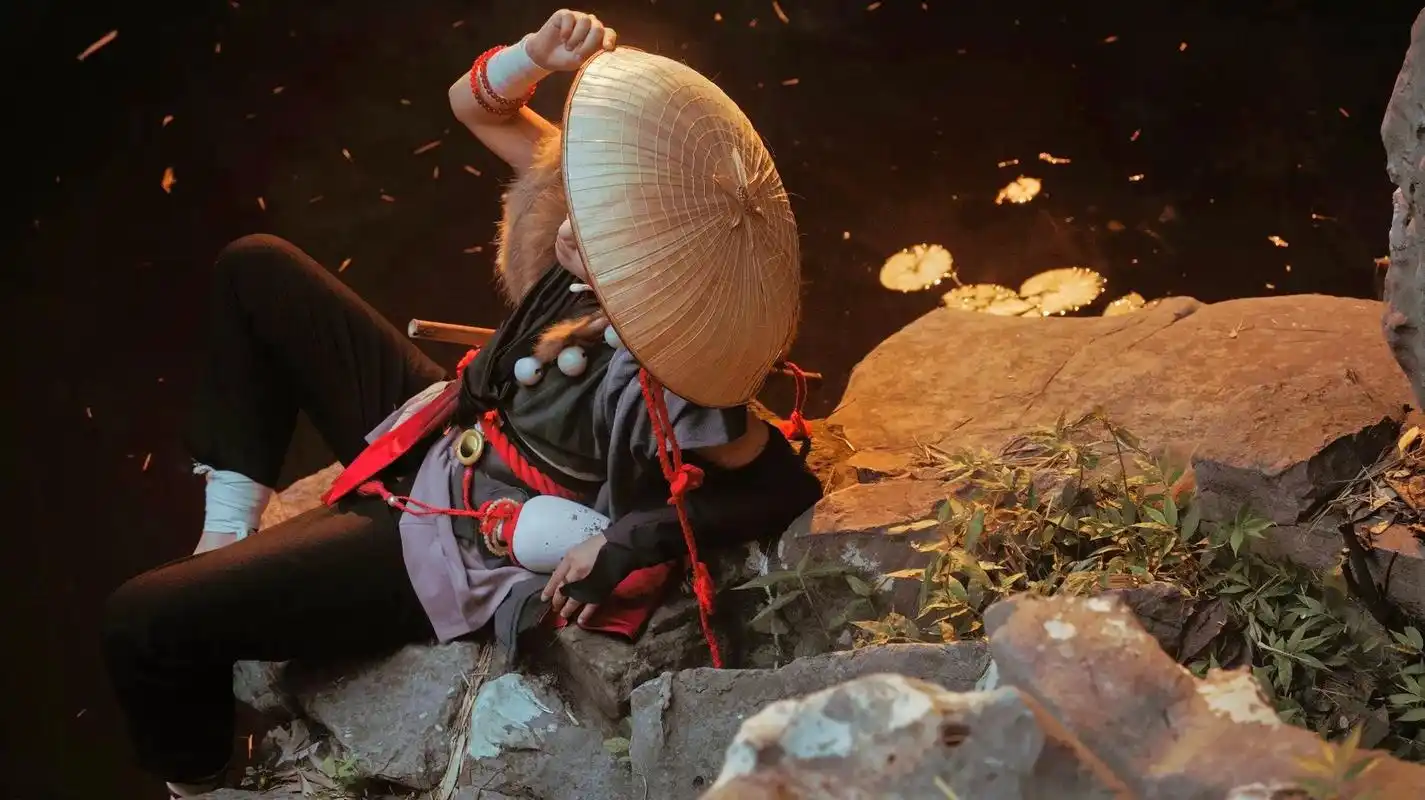 曾几何时的逍遥客 #偶像梦幻祭 #鬼龙红郎 #cos - 抖音