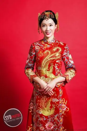 中式婚纱照丨明星都爱的统风韵