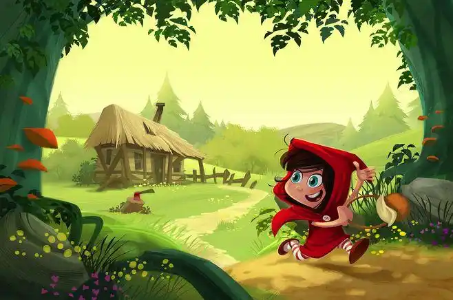 illustrations, character design and color, layout 采集