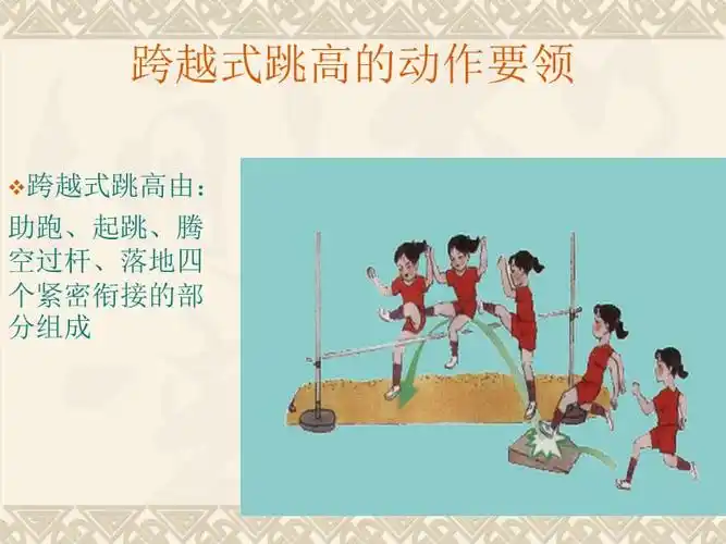 跨越式跳高黄程ppt