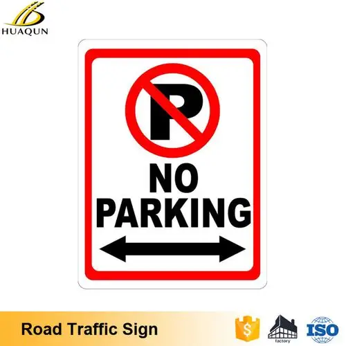 design aluminium staff parking only no parking road traffic sign