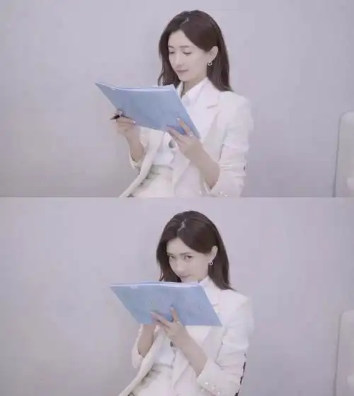 江疏影热巴的粉裙子迷死人春天就该穿这种仙女装啊