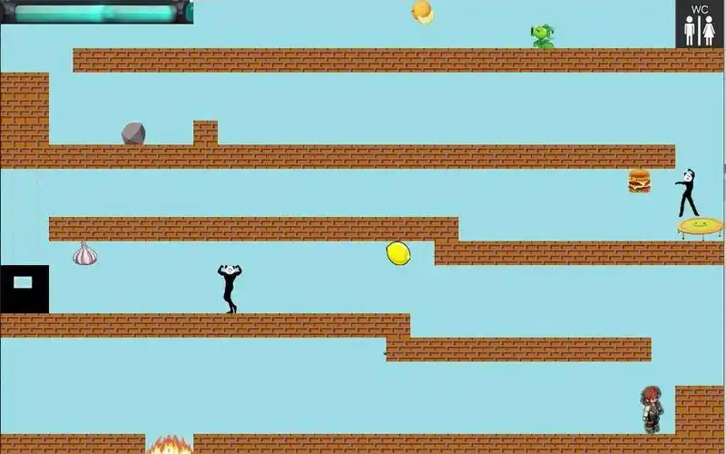 c/c  马里奥闯关小游戏(easyx库)