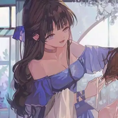 【三人情头】闺蜜头像 大道寺知世 束发