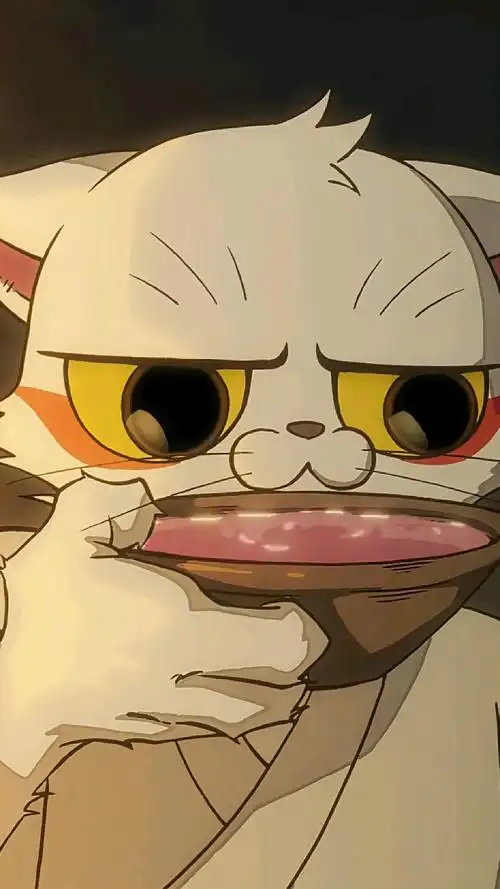 猫爷生出卡姿兰大眼睛舔毛歪头好可爱急坏了陈拾