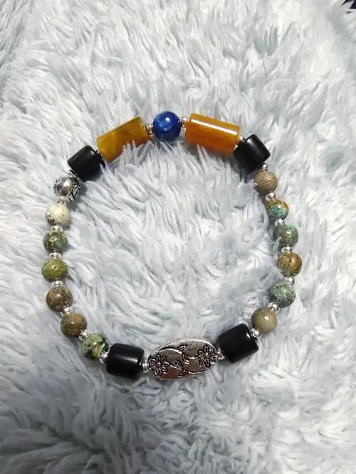 库存窜复古小珠串怎么转都美