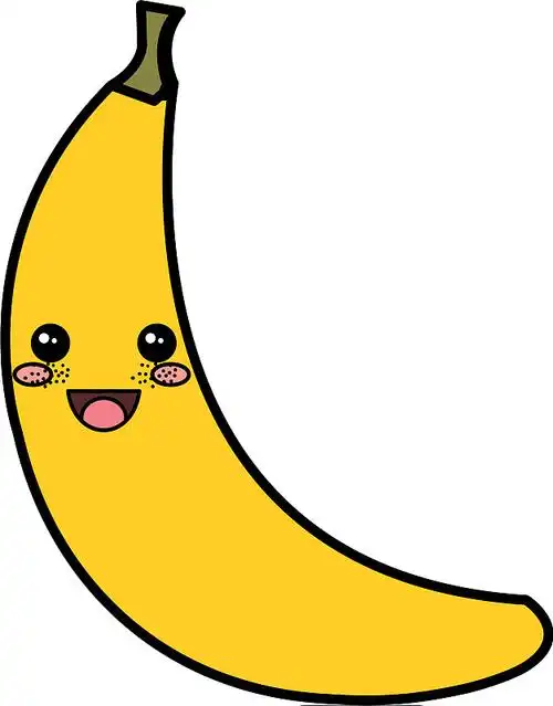 香蕉水果人物漫画偶像
