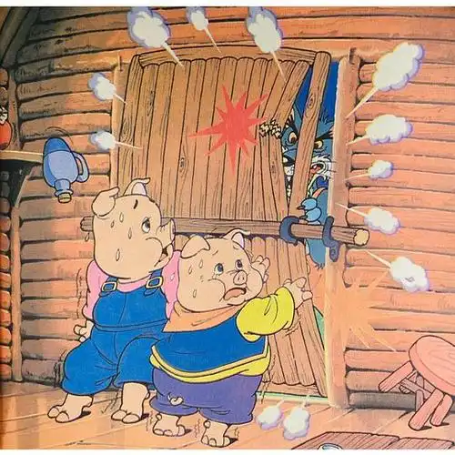 怀旧老漫画书屋的相册平田昭吾彩色绘本三只小猪