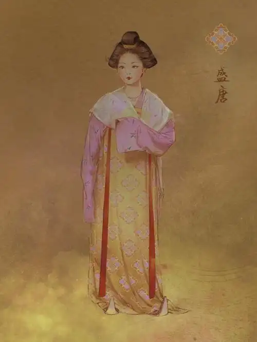 中国古代服饰唐朝女子图鉴盛唐仕女