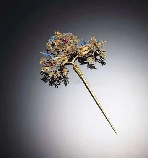 历史馆云鬓斜簪万种风情古代女子发簪最全解密