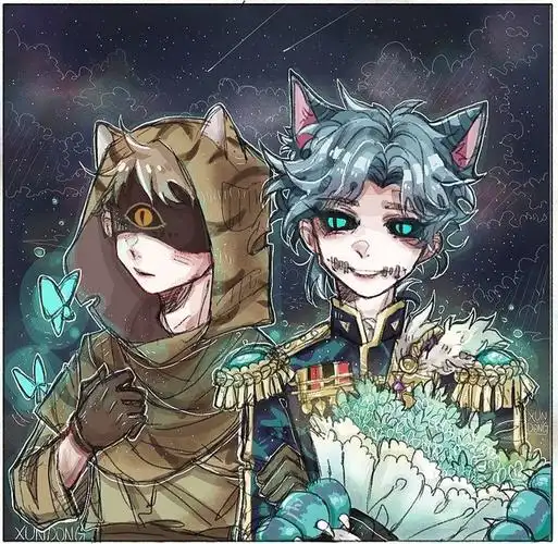 两只大猫猫的美好爱情