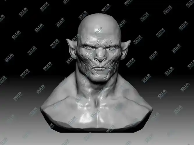 霍比特人半兽人首领阿索格