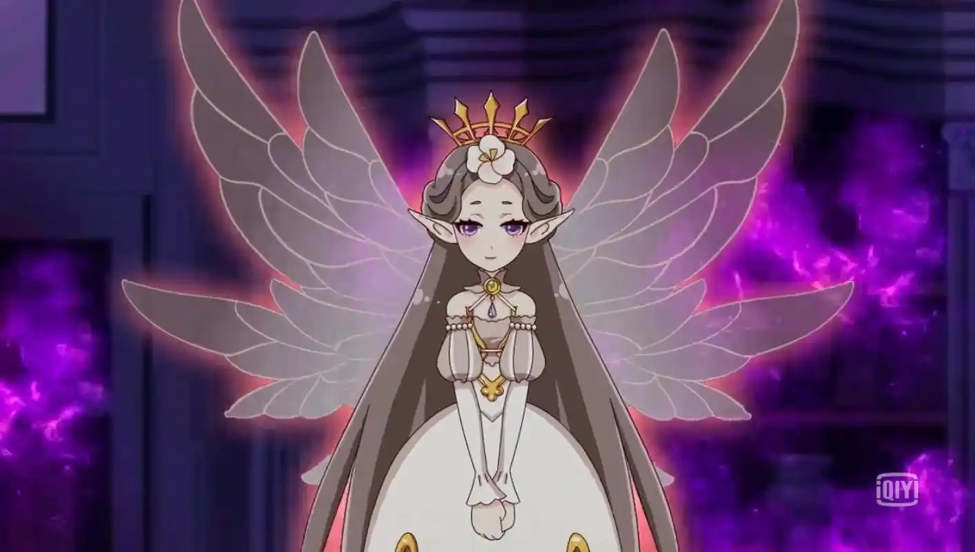 《小花仙4》中芙蓉花精灵王拒霜的4种形态,网友:力量回归最美了