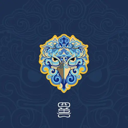 蒙古纹样四兽|平面|图案|让你皮 - 原创作品 - 站酷 (zcool)