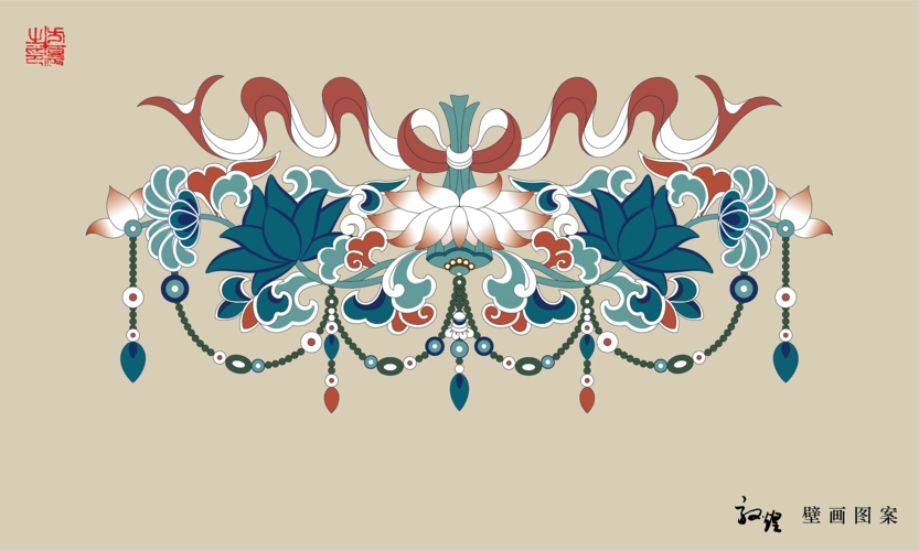 敦煌壁画图案