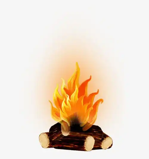 燃烧的柴火免抠素材免费下载_觅元素51yuansu.com