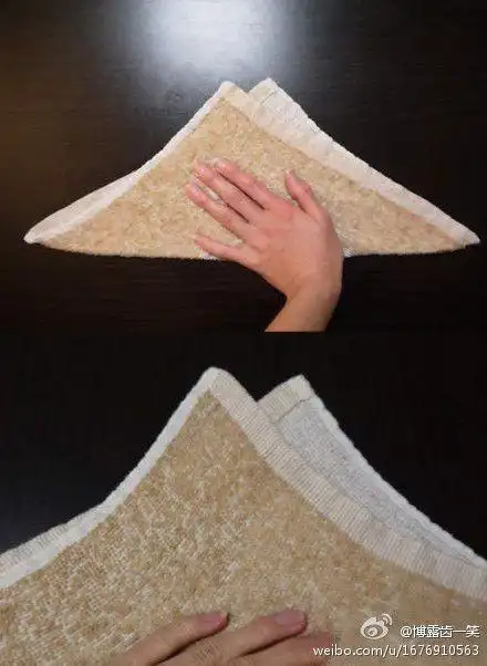 【毛巾兔折叠法】萌萌哒兔纸 ~你学会了吗?