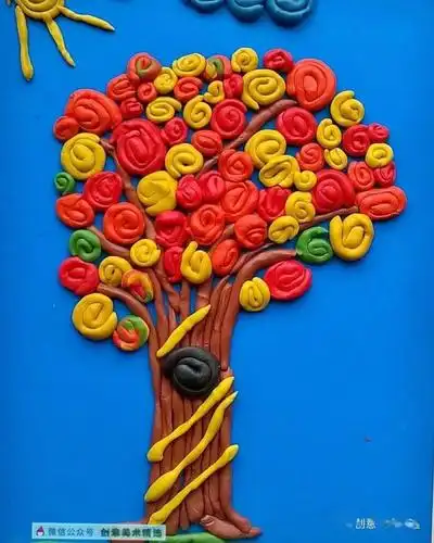 素材分享——15张富于装饰感的黏土画作品