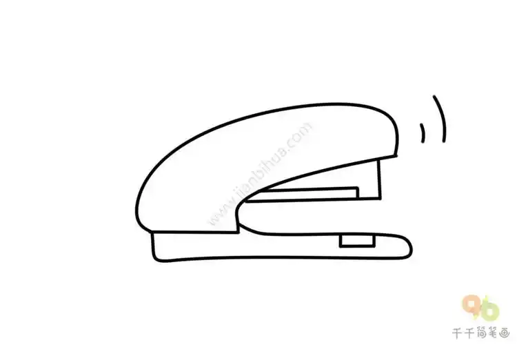 教你画订书机简笔画图片