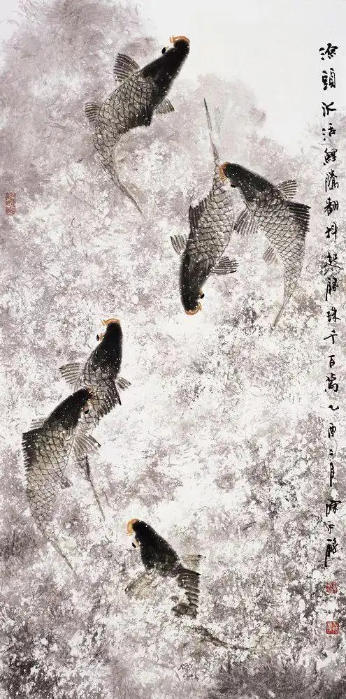 陈永锵画鱼不仅是乡思聊慰更是成人之美自食其力