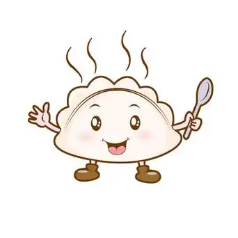 卡通饺子图片