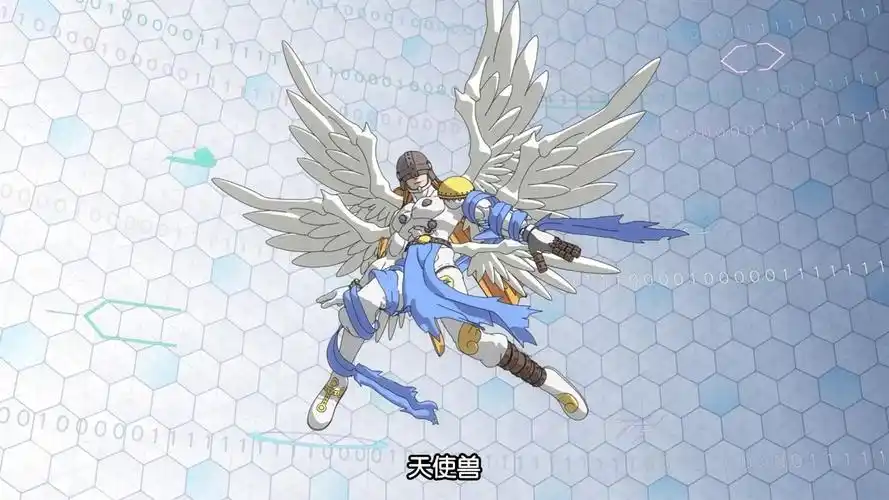 数码宝贝:最强的成熟期数码兽,曾挑战过究极体!_天使兽