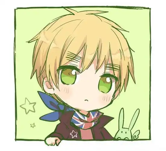 亚瑟柯克兰aph眉毛子动漫头像