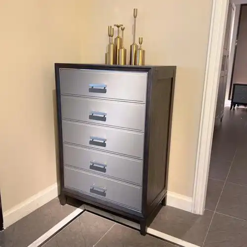 清库存全实木五斗柜1680包邮