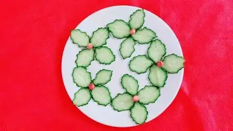 创作热点,蔬菜拼盘创意,黄瓜变成花,希望你们喜欢!#蔬菜拼盘!