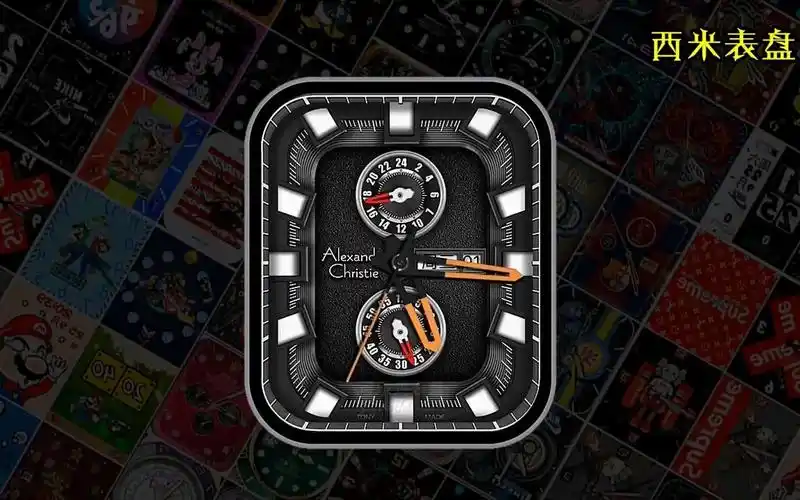 iwatch表盘壁纸下载-apple watch表盘壁纸