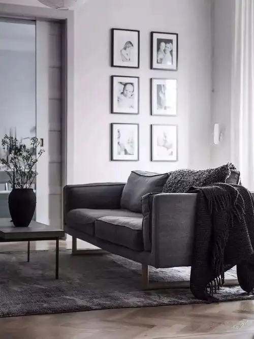 黑白灰的北欧风秒杀奢华风格