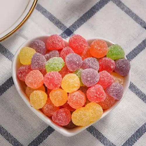 的鱼果味软糖500g2瓶休闲零食软糖果汁软糖橡皮糖结婚喜糖水果糖果