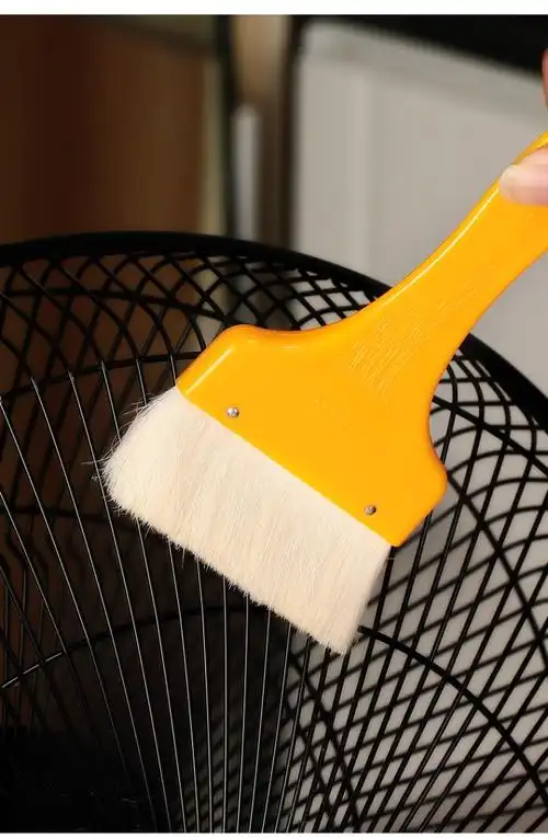 羊毛刷子柔软刷油漆刷不易掉毛耐酸碱扫灰清洁刷墙面涂料刷5寸羊毛刷5