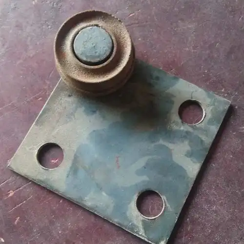 重型门轴旋转地轴大铁门上下安装配件底轴免焊接脱卸式大号固定件