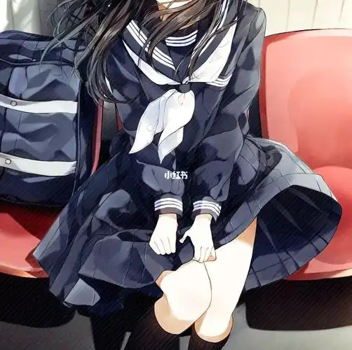 动漫jk制服头像女