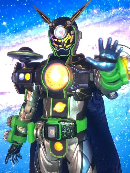 shf 假面骑士限定版系列 假面骑士沃兹 银河形态 宇宙最强套装