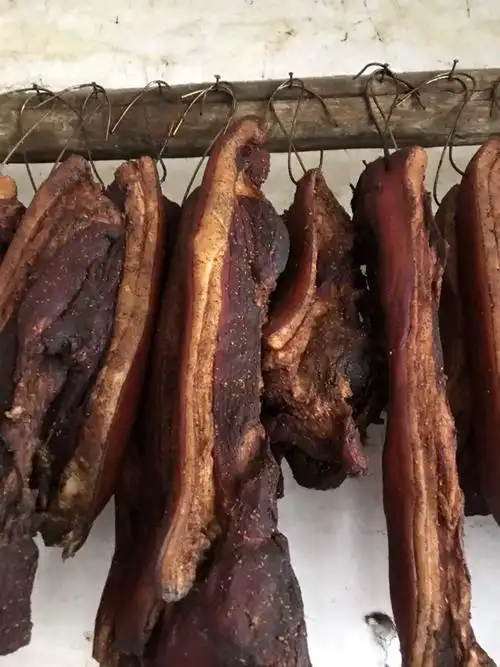 贵州腊肉农家自制柴火烟熏五花肉毕节纳雍土特产正宗老腊肉秋腊肉