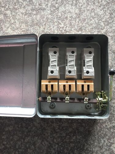 铁壳开关 低压负荷开关 hh4-63a/3 60a 50a 40a 32a hh3-60/3