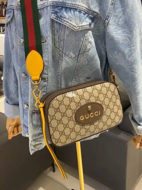 gucci肖战同款虎头邮差包奥莱入
