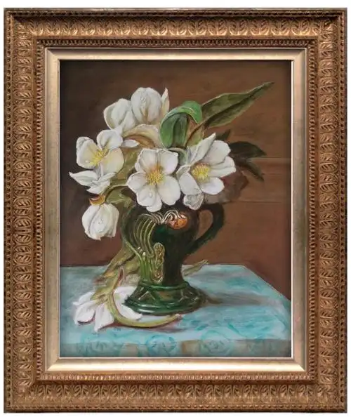 王蓓莉    丙烯画    《花卉》