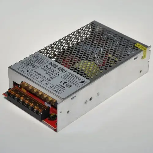 led灯带 12v稳压输出 航空铝壳 灯带电源变压器适配器 100w