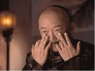 做鬼脸(王刚和珅和大人)_大人_和珅_王刚_做鬼脸表情