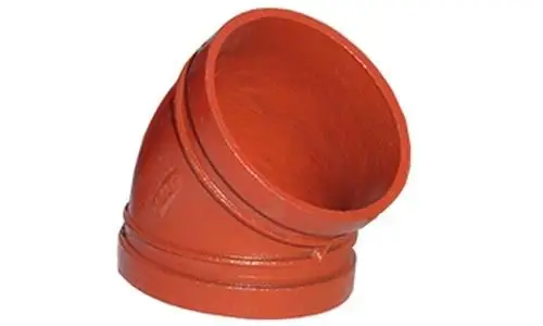 河北圣天管件/兴立/沟槽管件/消防管道配件/沟槽弯头90度45度弯头