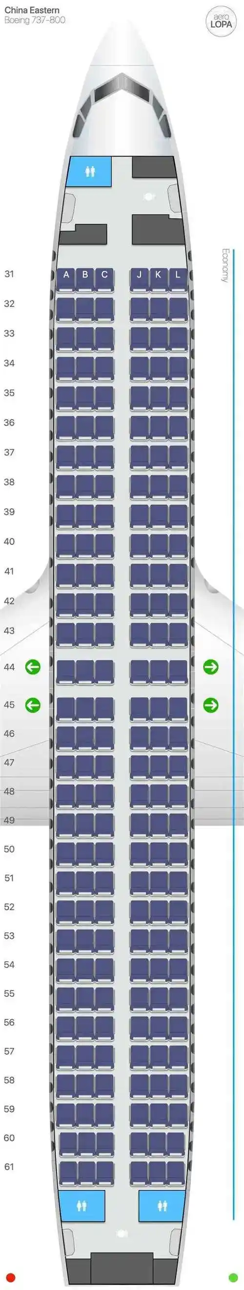 东航飞机机舱布局全知道!