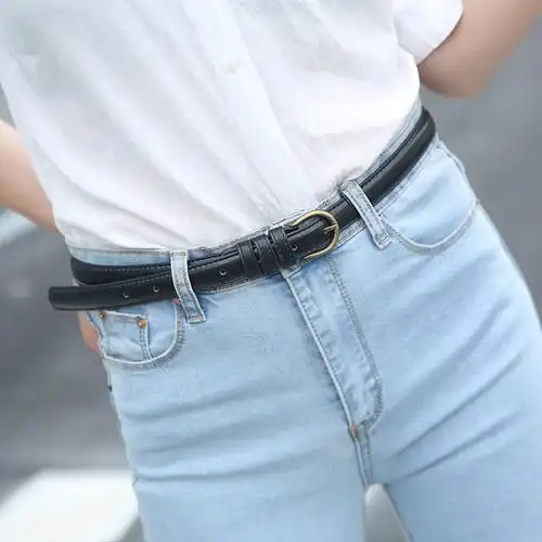 皮带简约百搭韩国版复古学生ulzzang腰带女bf风街头潮人牛仔裤带