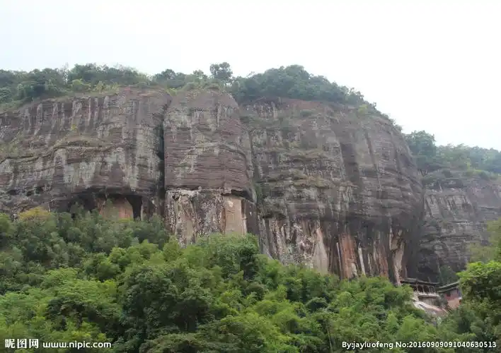 岩石壁摄影图__山水风景_自然景观_摄影图库_昵图网nipic.com