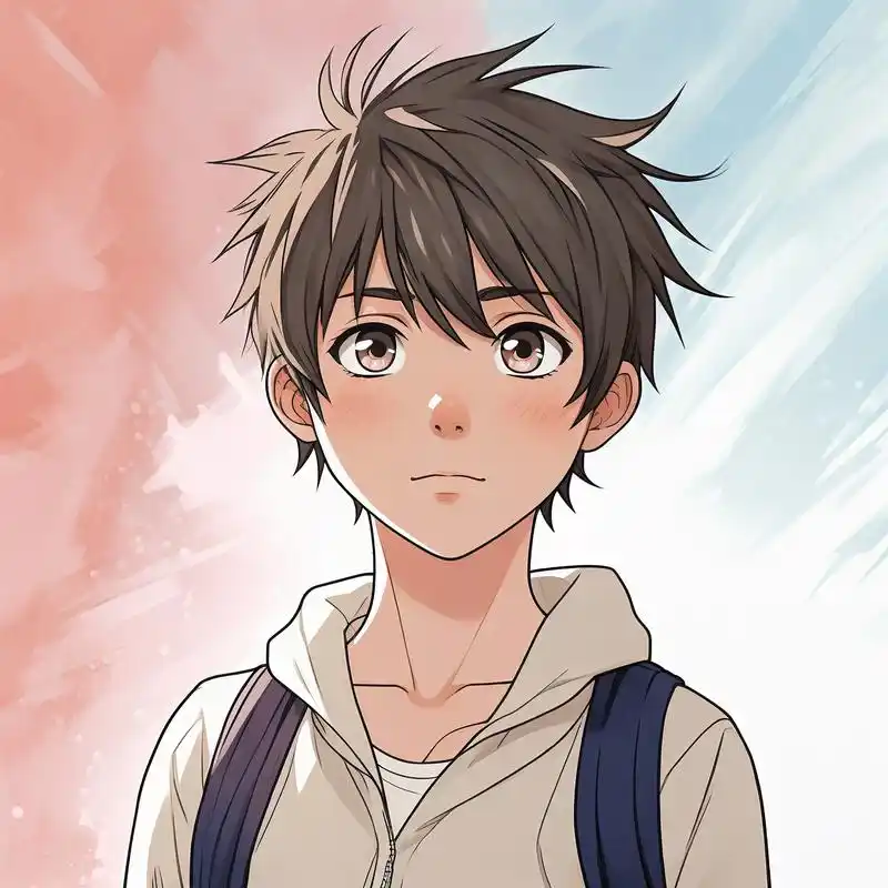 谁不爱可可爱爱的小学生动漫头像呢!