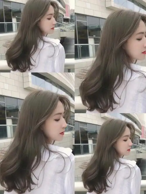 西安染发哪里好—————16615新发色,冷棕色,有点亚麻色的感觉