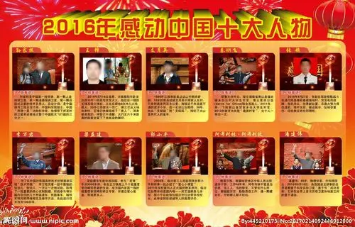 2015年度感动中国十大人物事迹与颁奖词