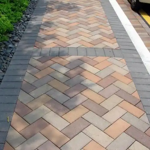 室外烧结陶瓷颗粒透水砖人行道彩色砖园林景观用生态海绵砖_外墙砖